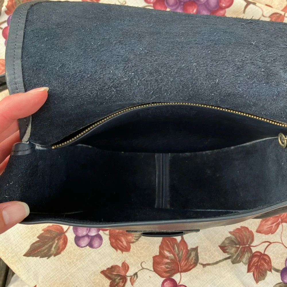 Coach Vintage “Baby” NYC Courier Navy RARE 9505 - Picture 6 of 9